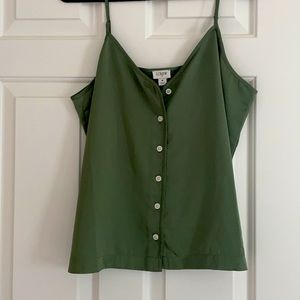 J.Crew, size M, Olive green